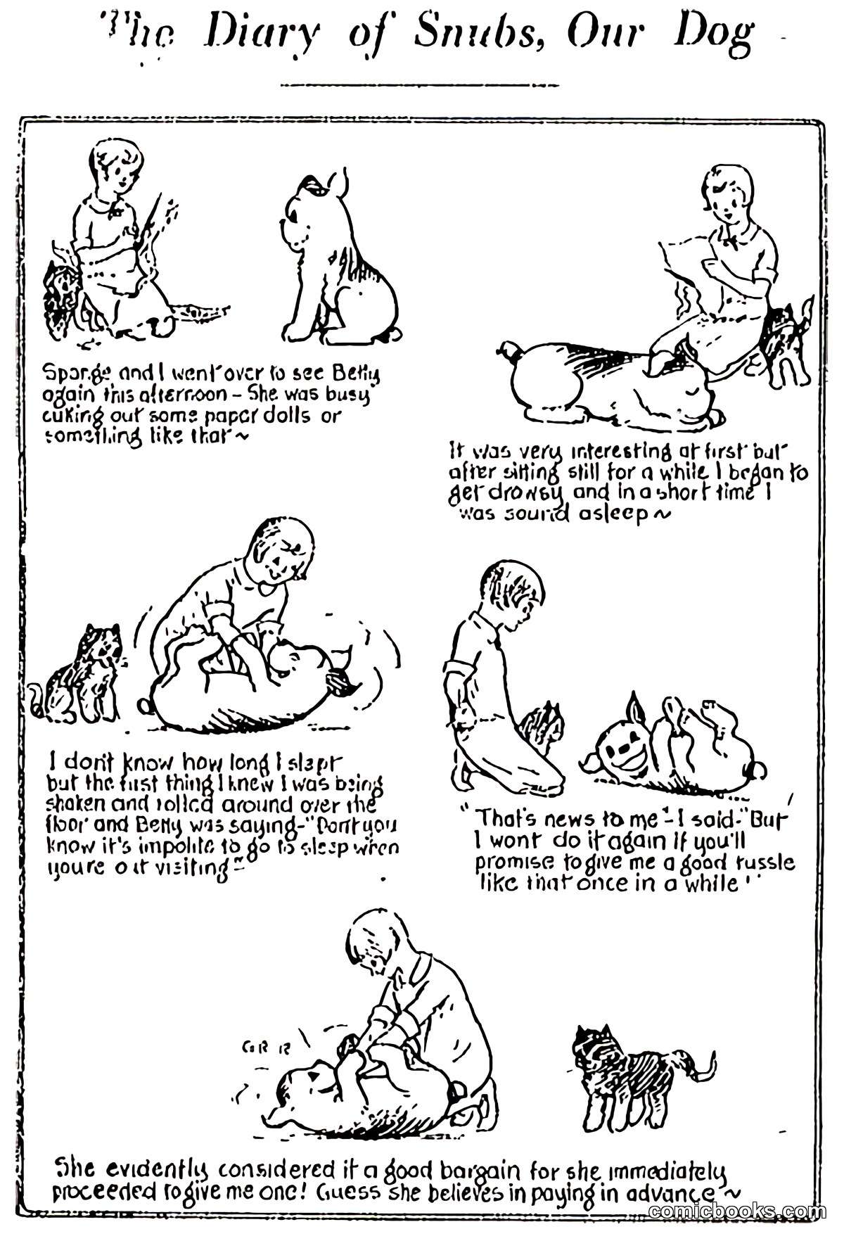 The Diary of Snubs, Our Dog