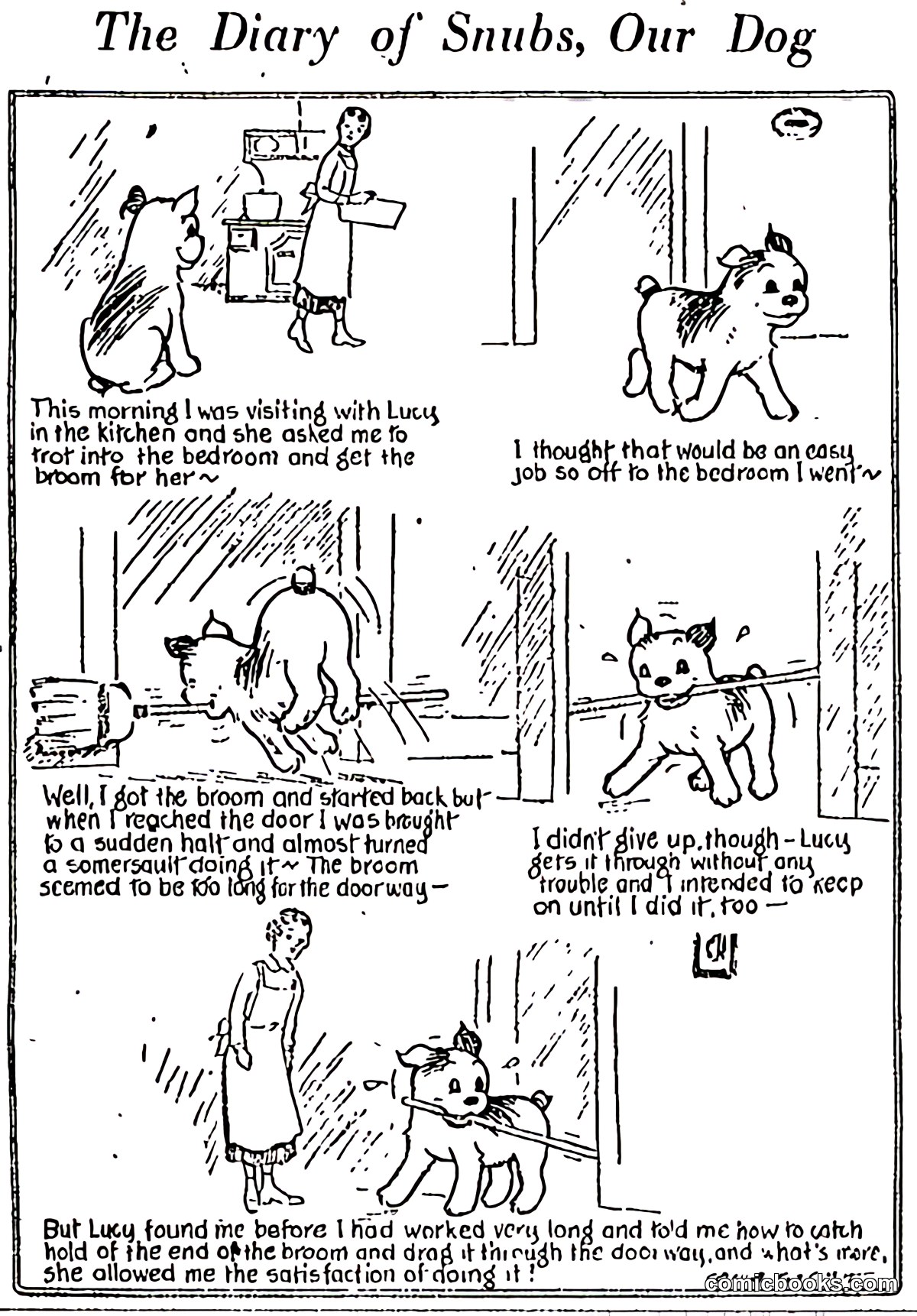 The Diary of Snubs, Our Dog