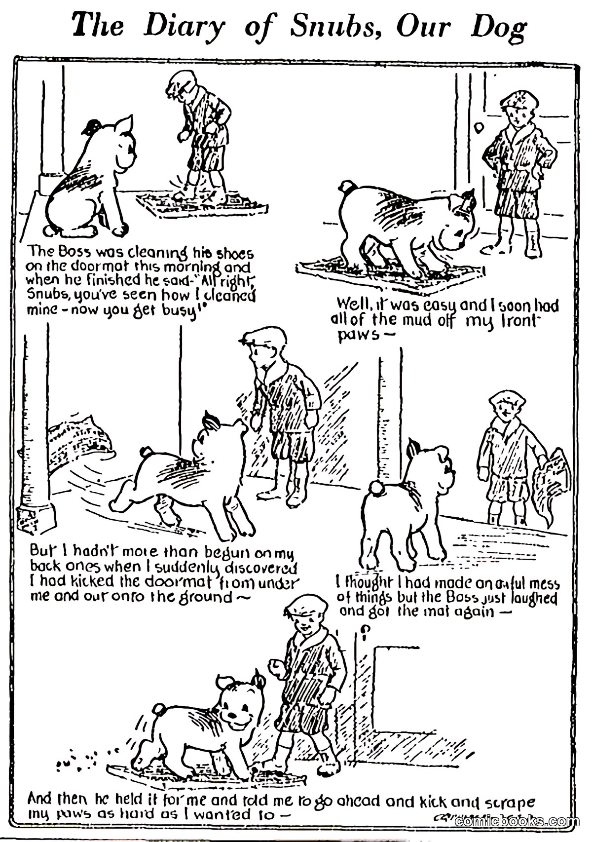 The Diary of Snubs, Our Dog