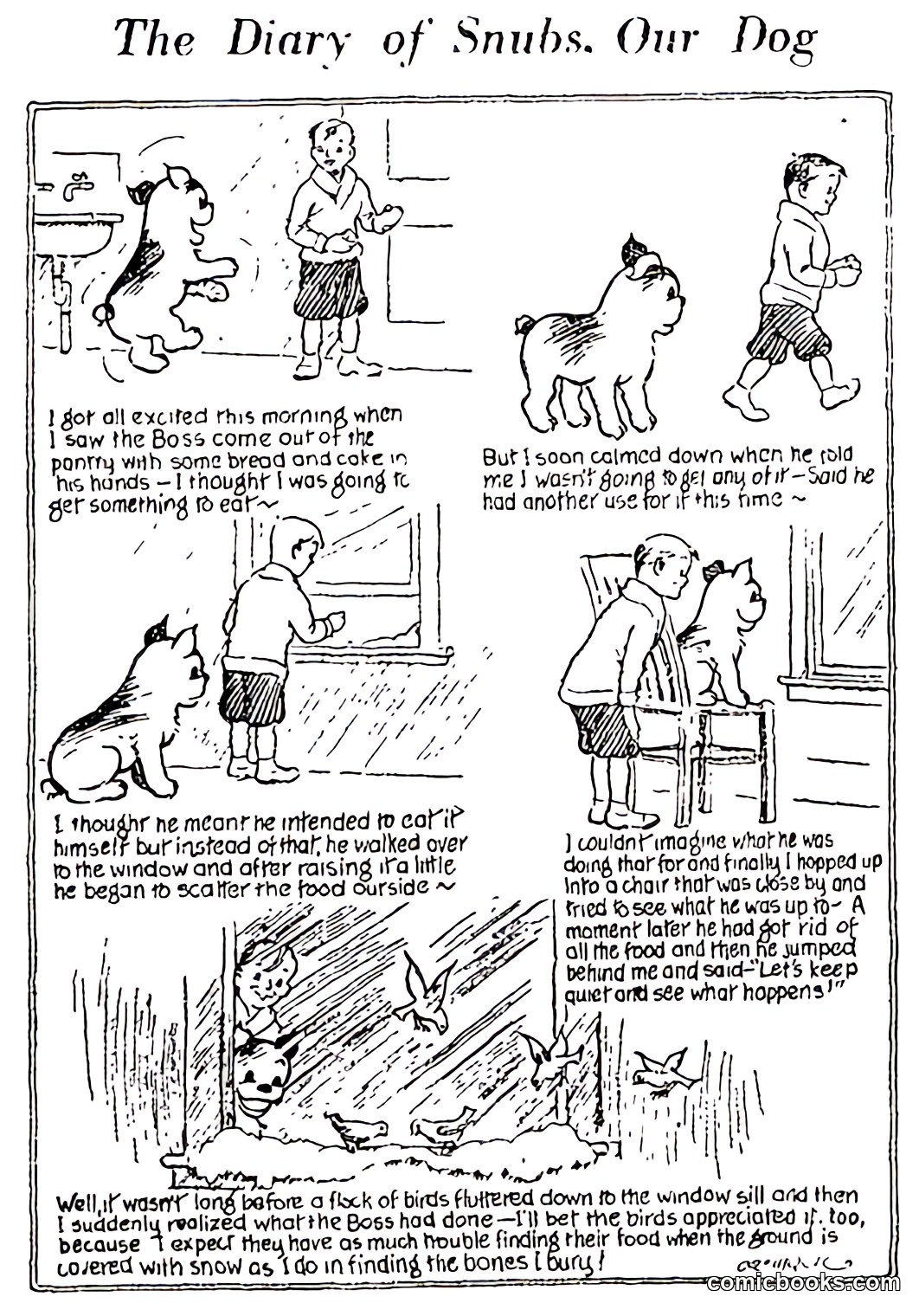 The Diary of Snubs, Our Dog