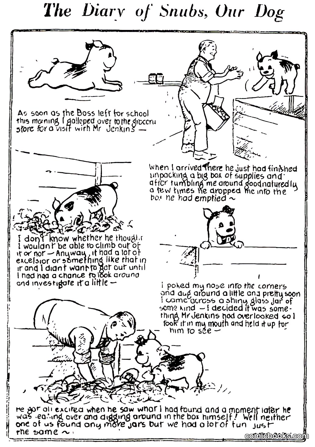 The Diary of Snubs, Our Dog