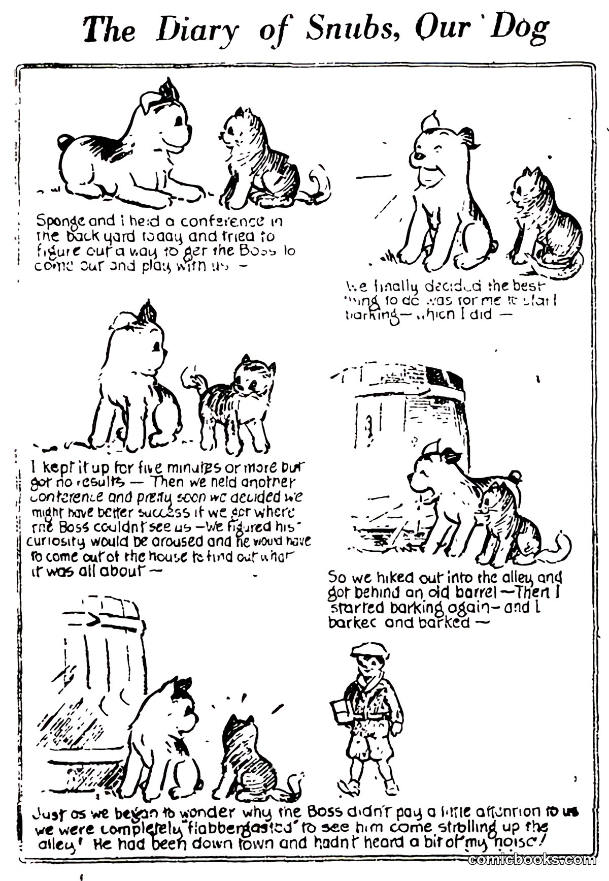 The Diary of Snubs, Our Dog