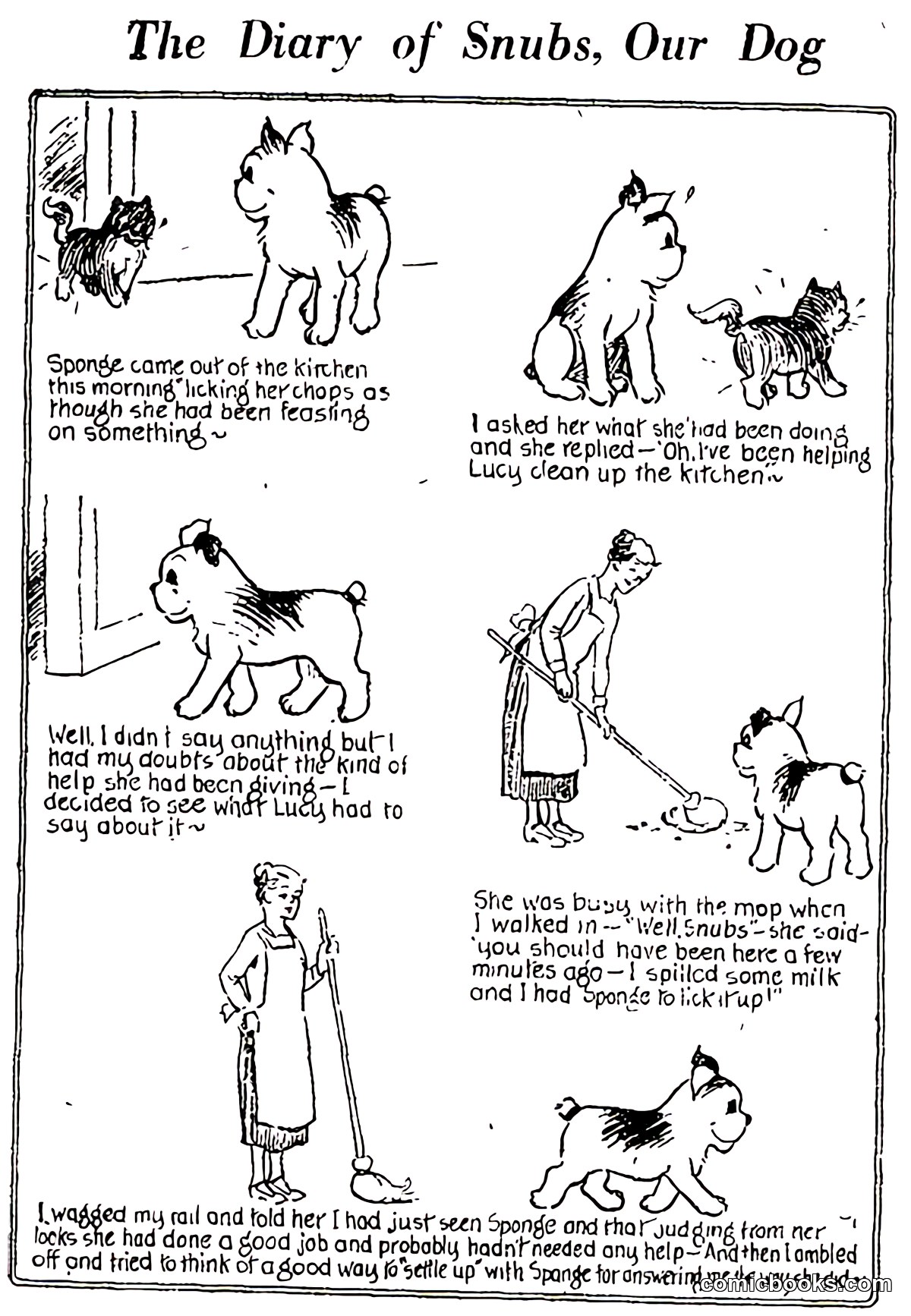 The Diary of Snubs, Our Dog