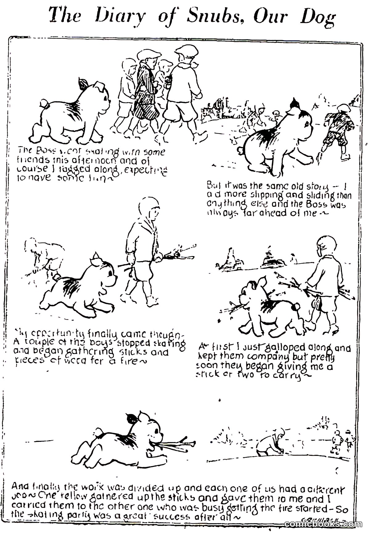 The Diary of Snubs, Our Dog