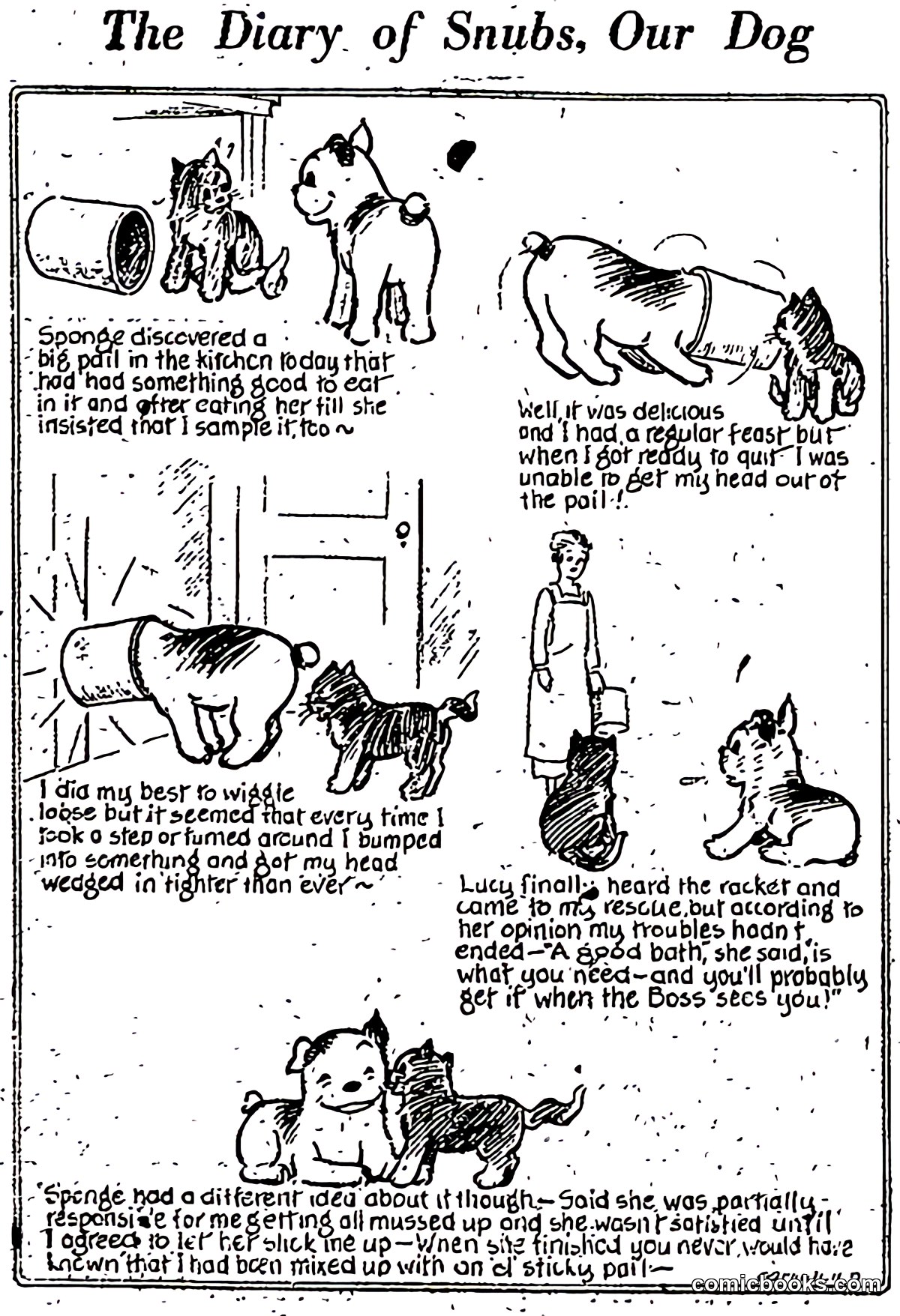 The Diary of Snubs, Our Dog