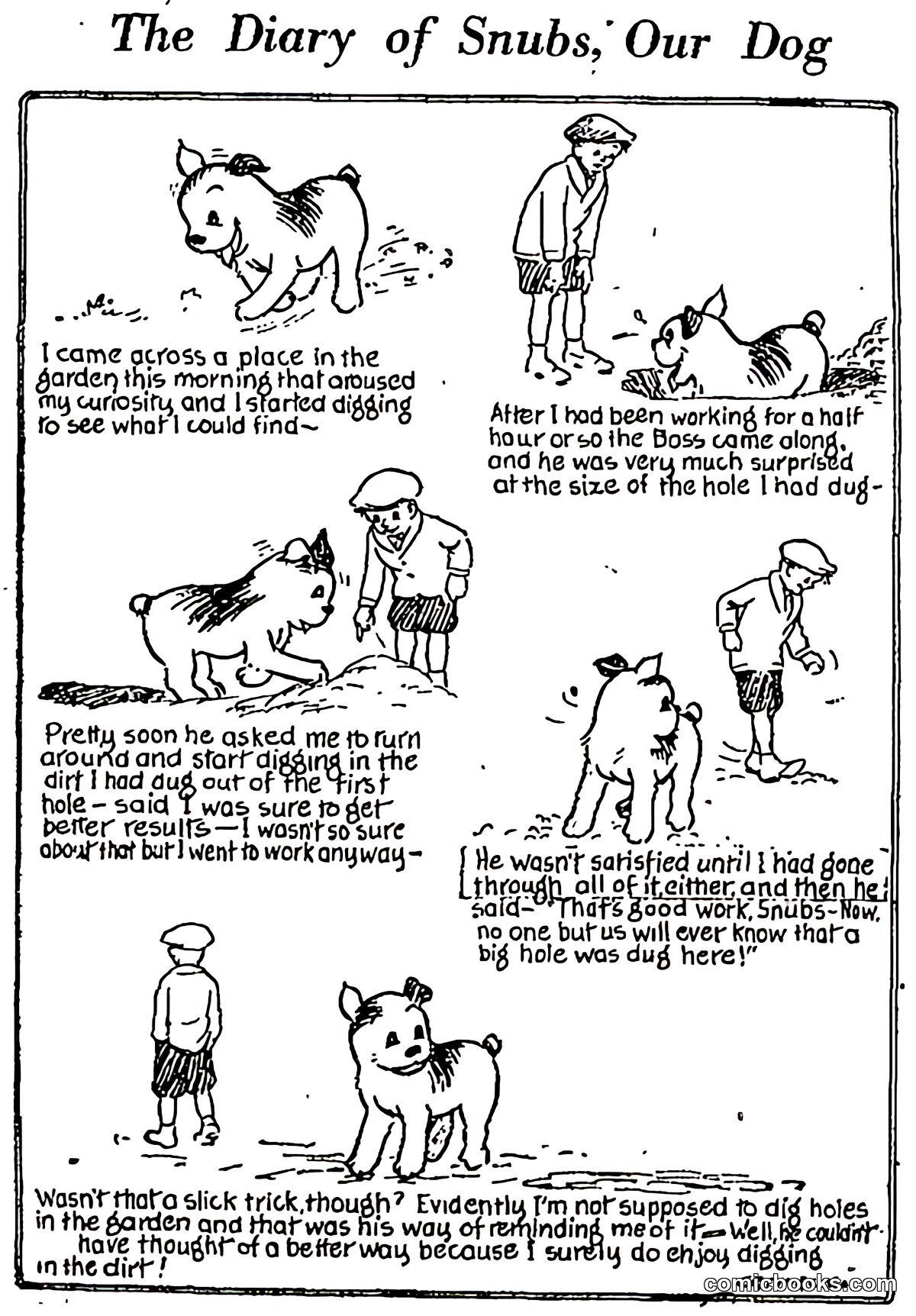 The Diary of Snubs, Our Dog