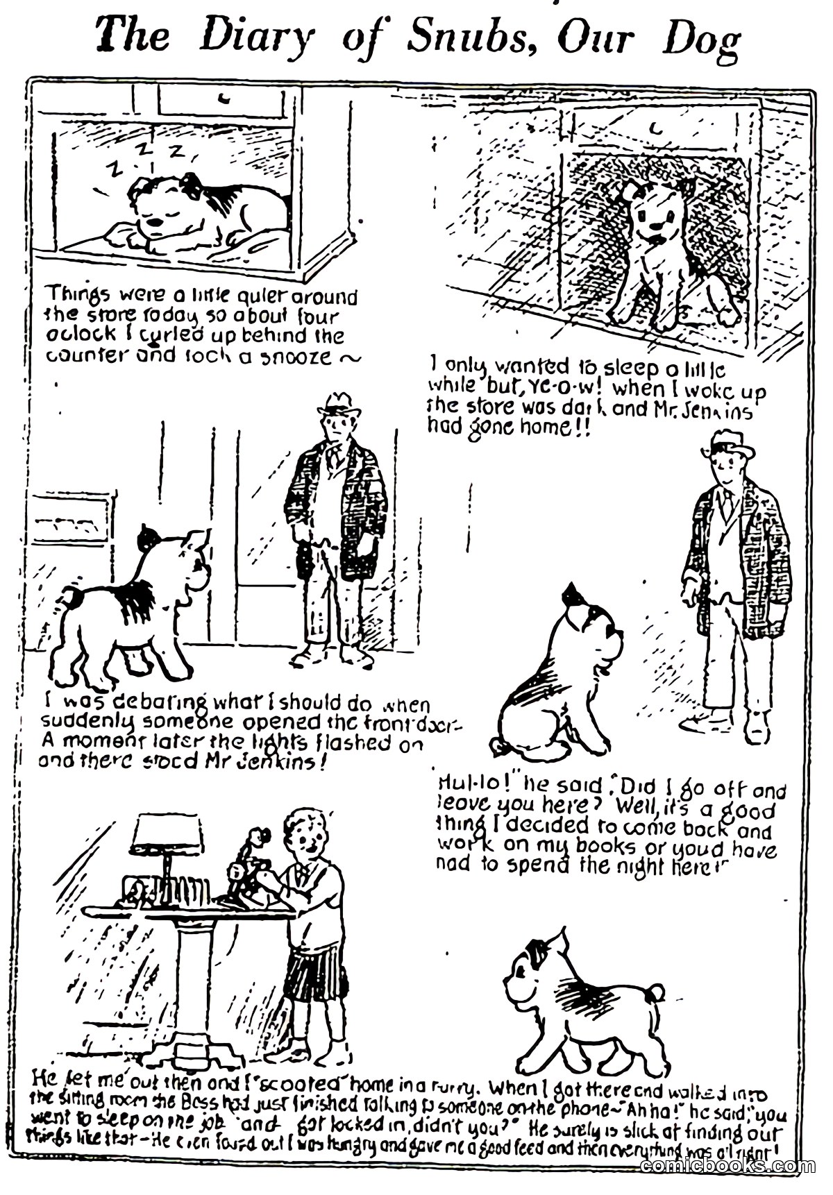 The Diary of Snubs, Our Dog