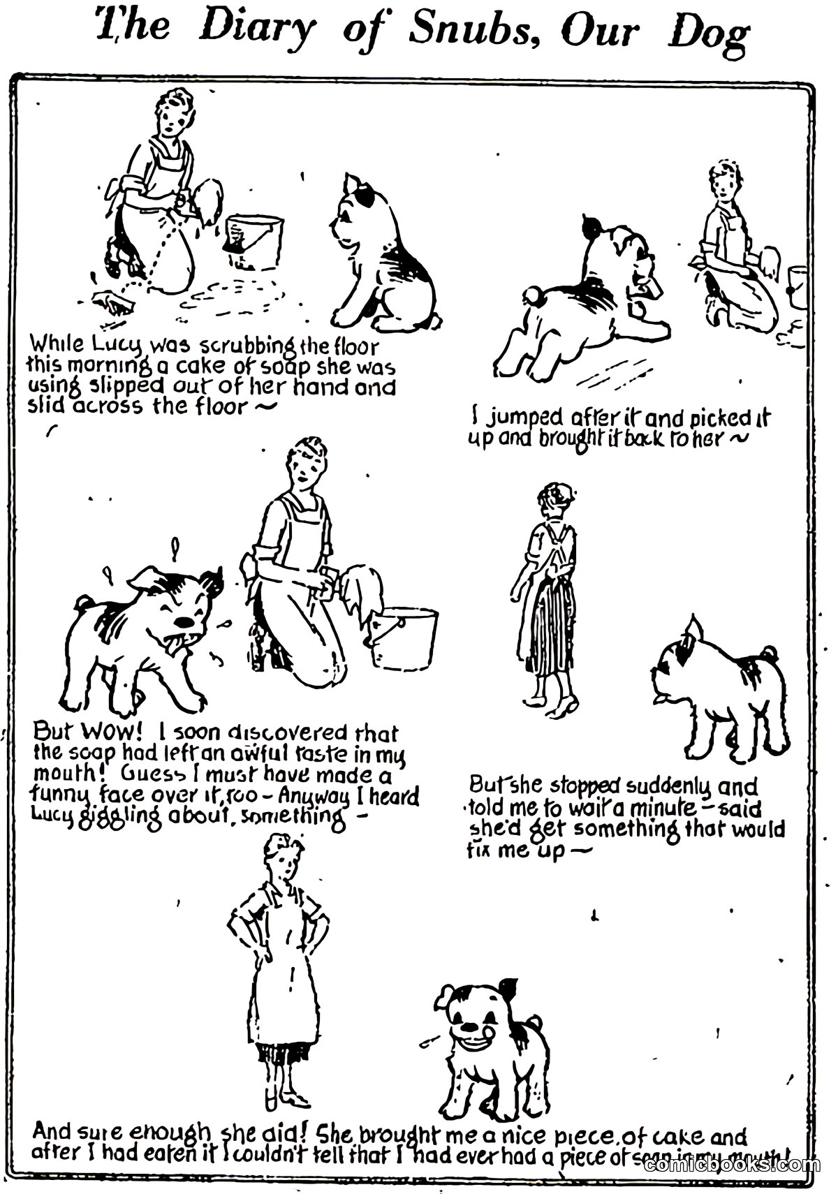 The Diary of Snubs, Our Dog