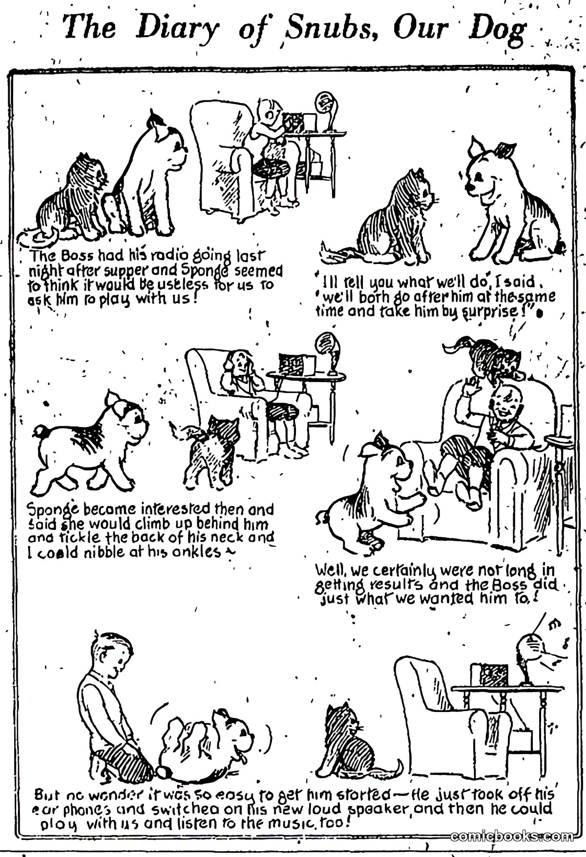 The Diary of Snubs, Our Dog
