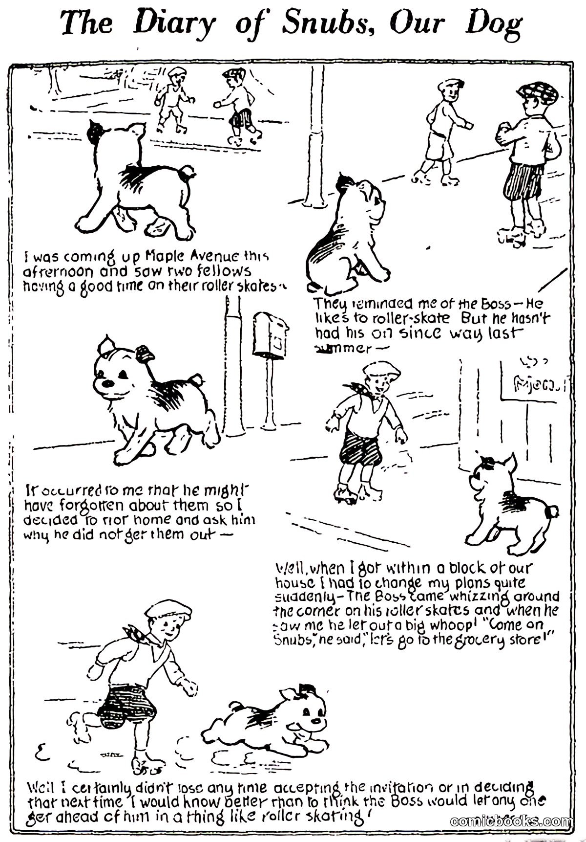 The Diary of Snubs, Our Dog