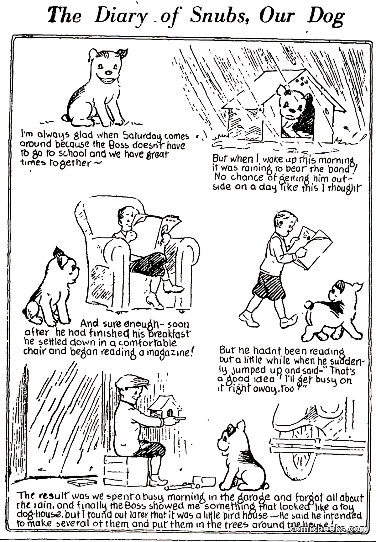 The Diary of Snubs, Our Dog