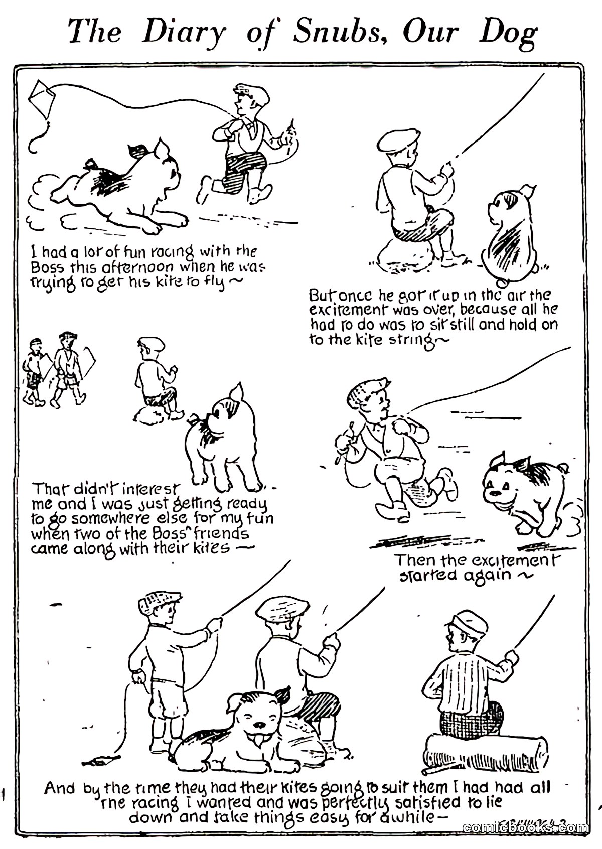 The Diary of Snubs, Our Dog
