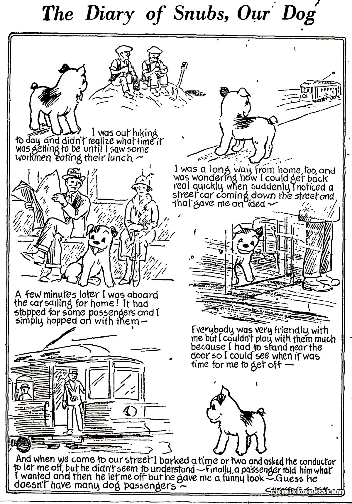 The Diary of Snubs, Our Dog