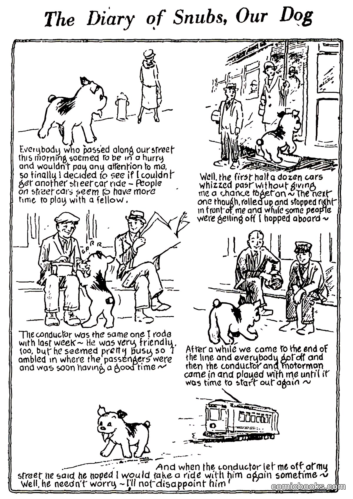 The Diary of Snubs, Our Dog