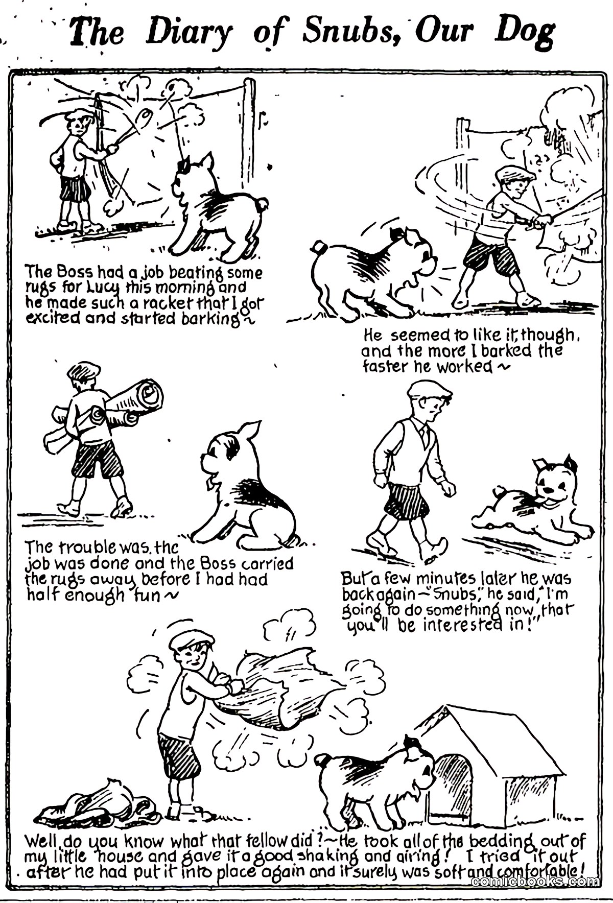 The Diary of Snubs, Our Dog