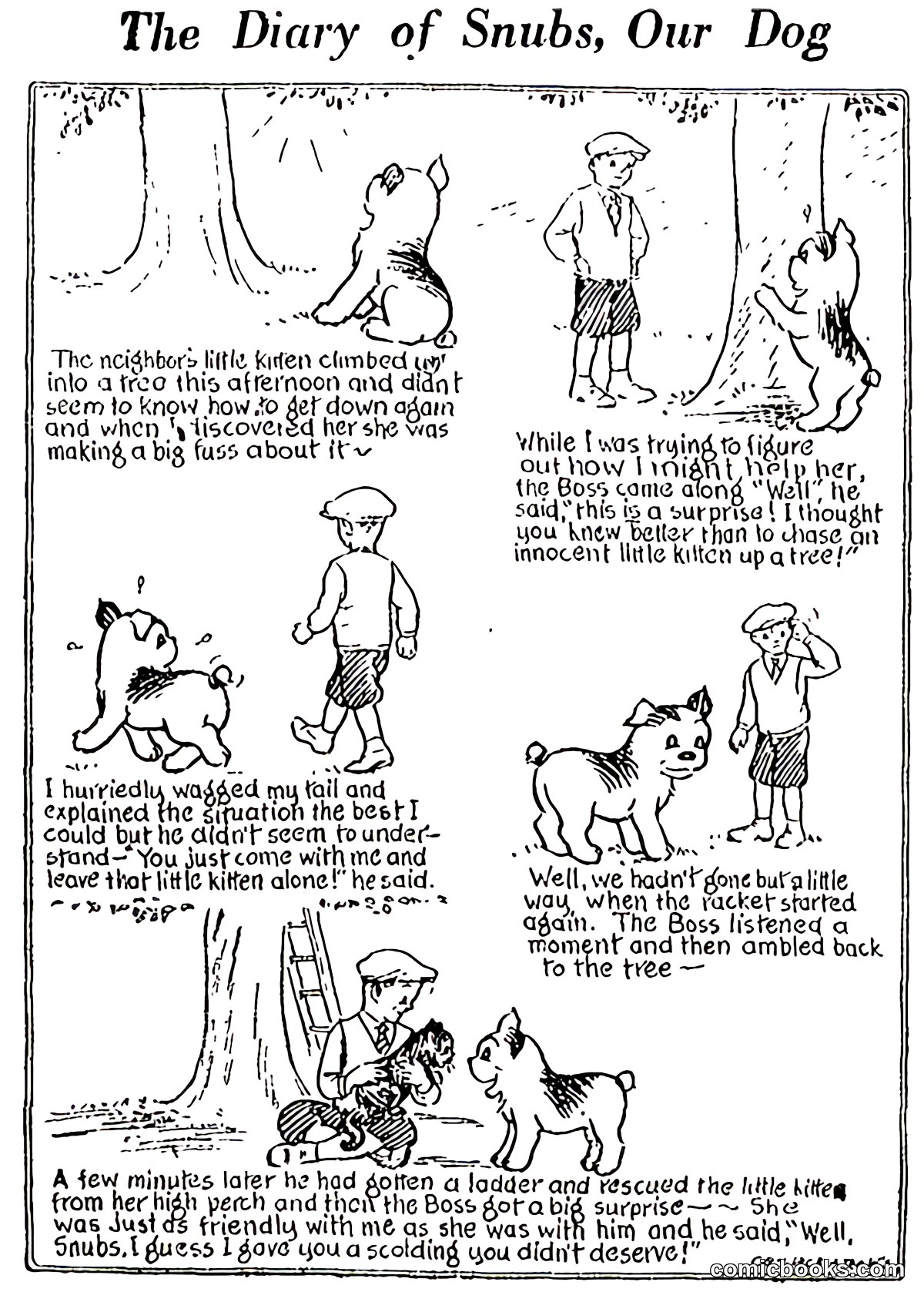 The Diary of Snubs, Our Dog