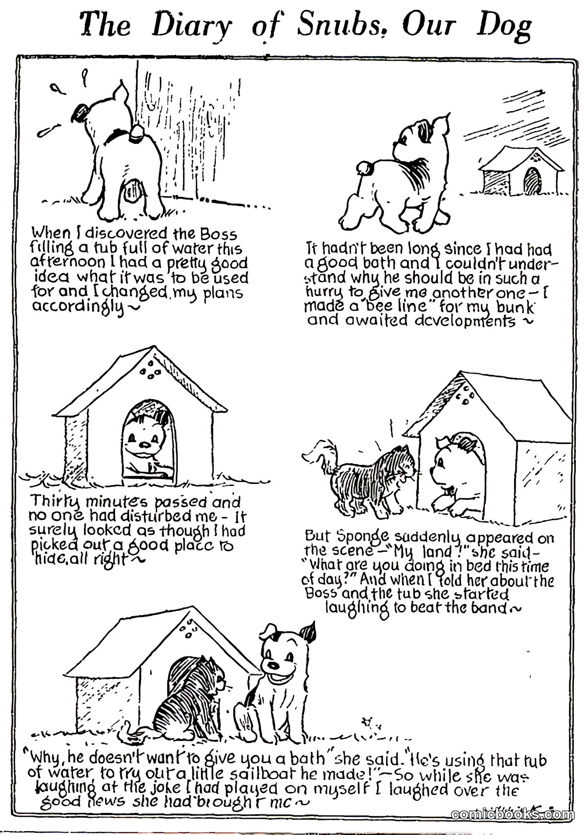 The Diary of Snubs, Our Dog