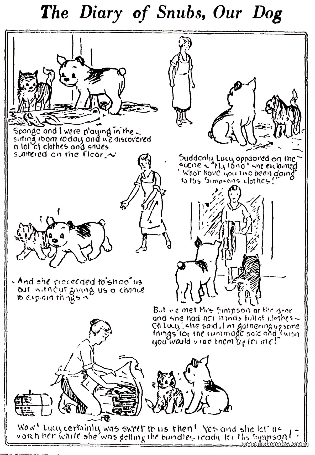 The Diary of Snubs, Our Dog