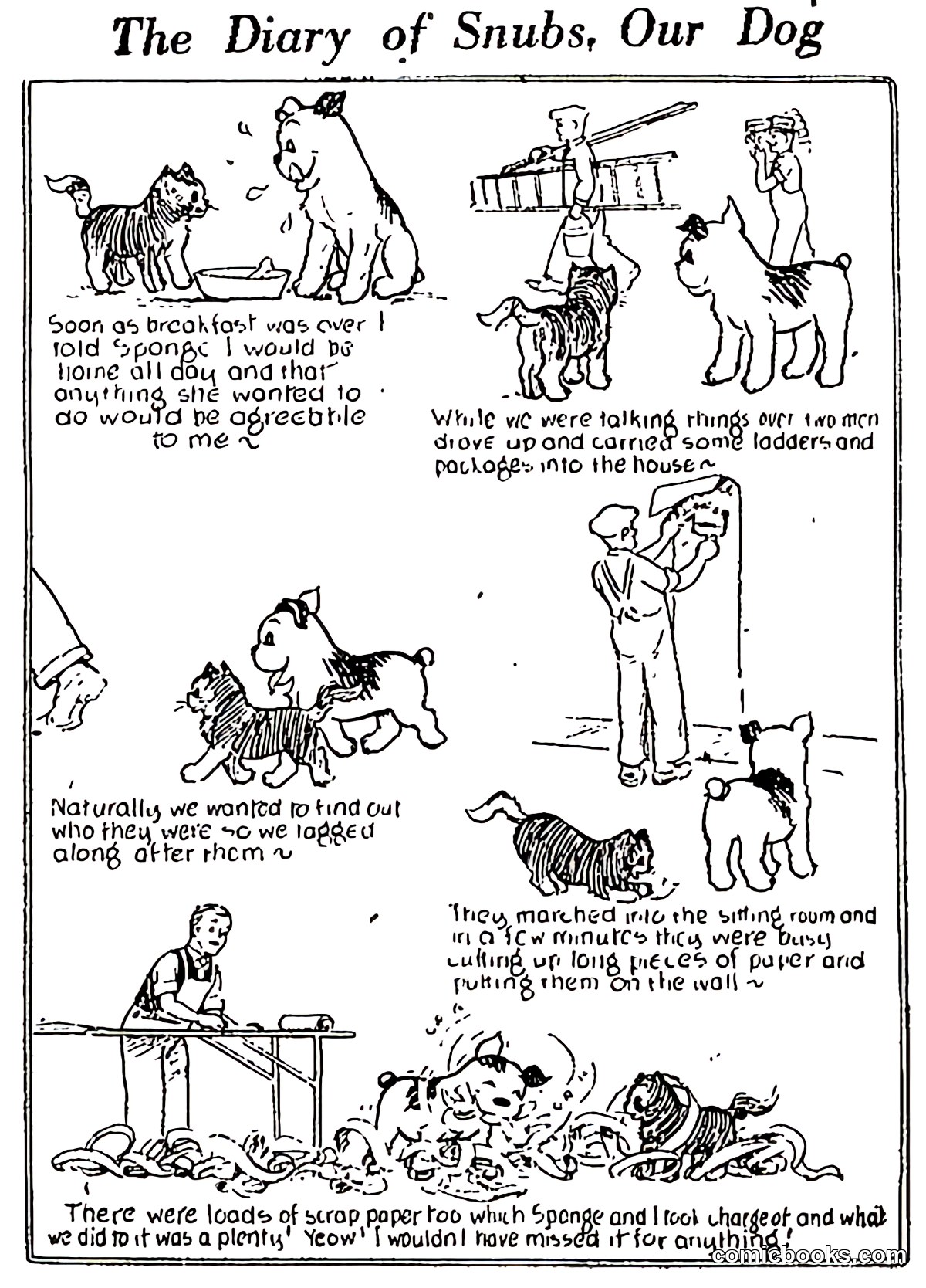 The Diary of Snubs, Our Dog