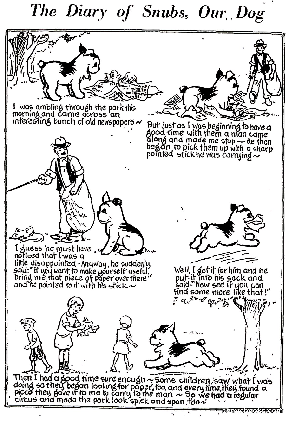 The Diary of Snubs, Our Dog