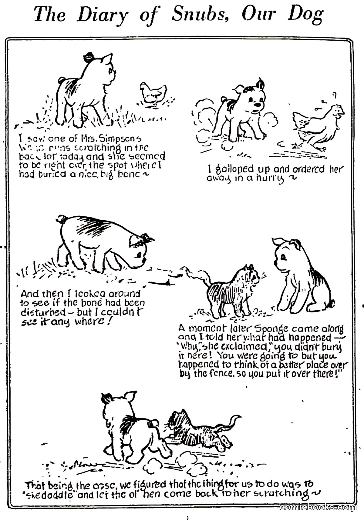 The Diary of Snubs, Our Dog