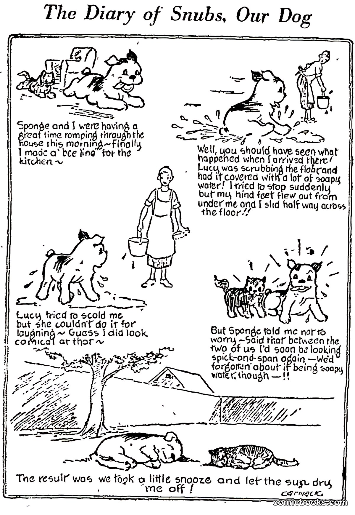 The Diary of Snubs, Our Dog