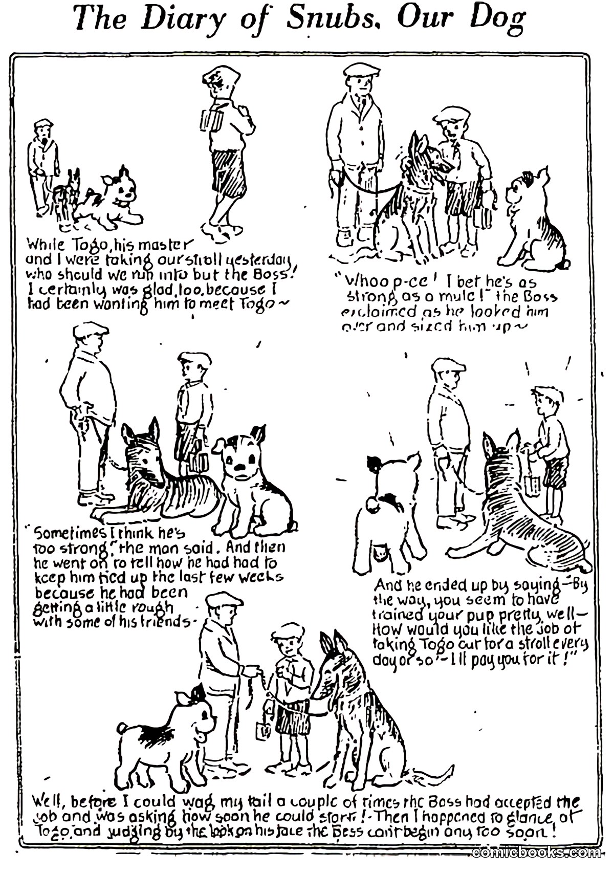 The Diary of Snubs, Our Dog