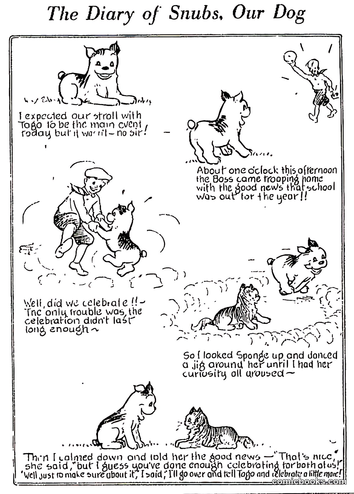 The Diary of Snubs, Our Dog