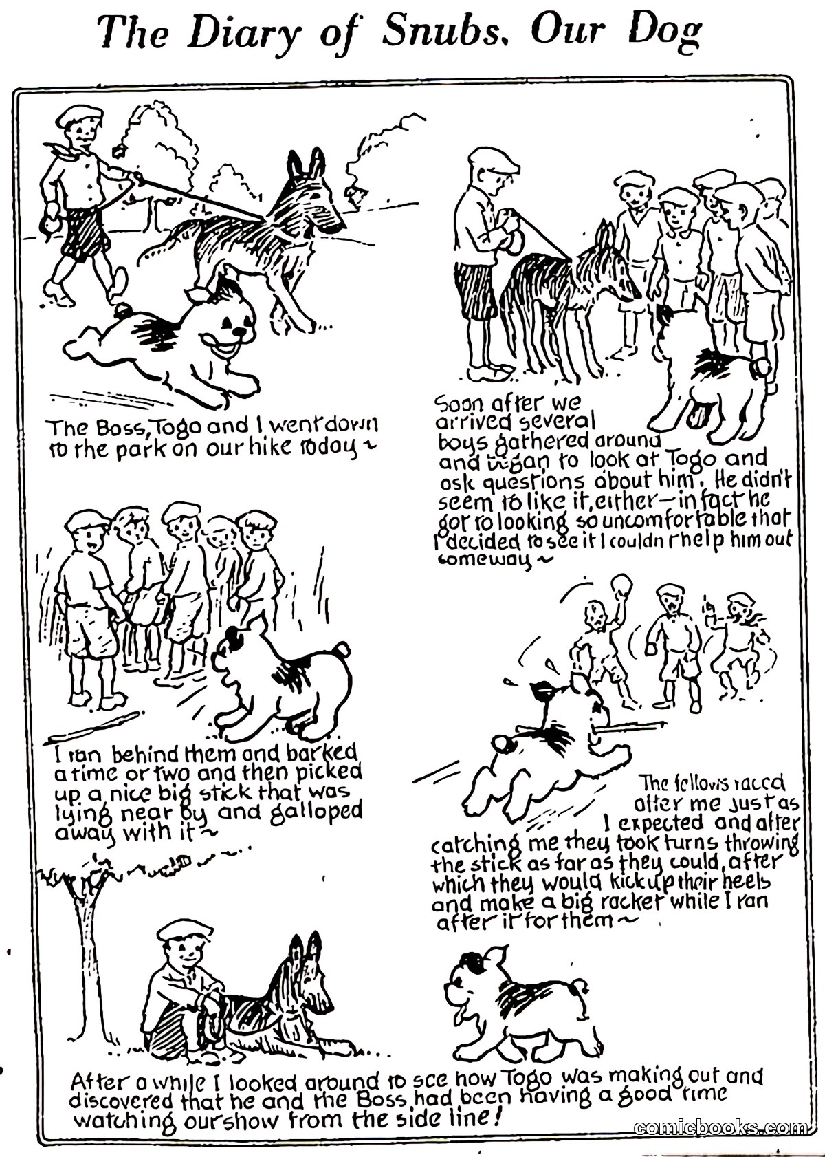 The Diary of Snubs, Our Dog