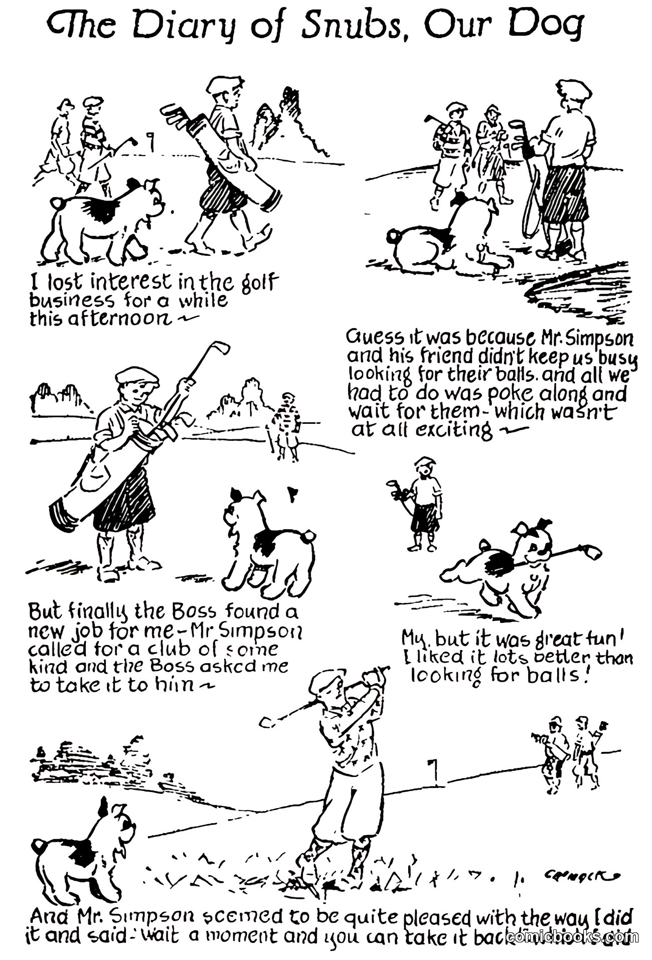 The Diary of Snubs, Our Dog
