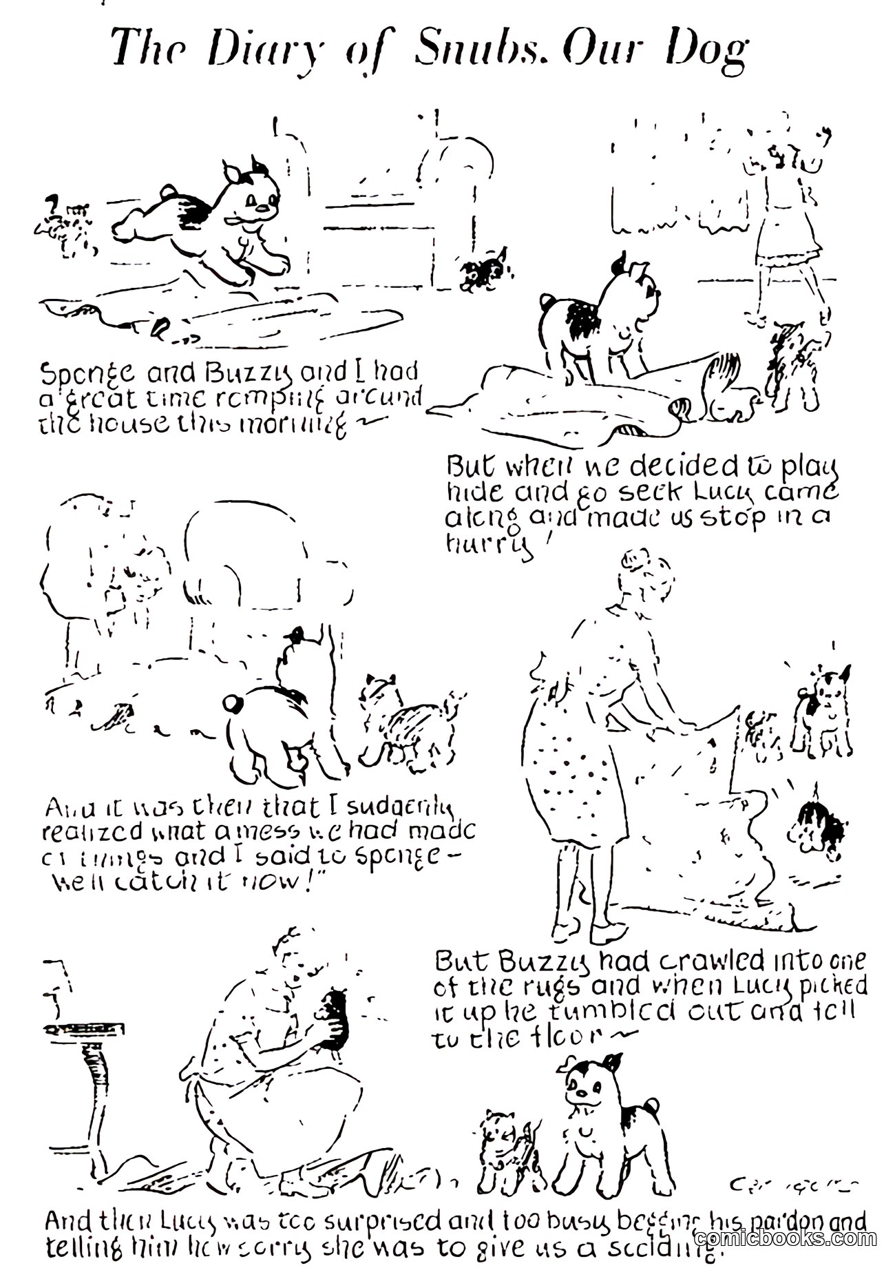 The Diary of Snubs, Our Dog