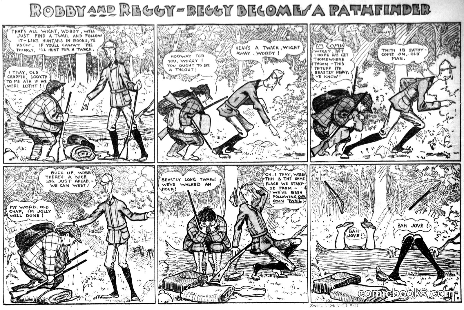 Bobby and Reggy—Reggy Becomes a Pathfinder