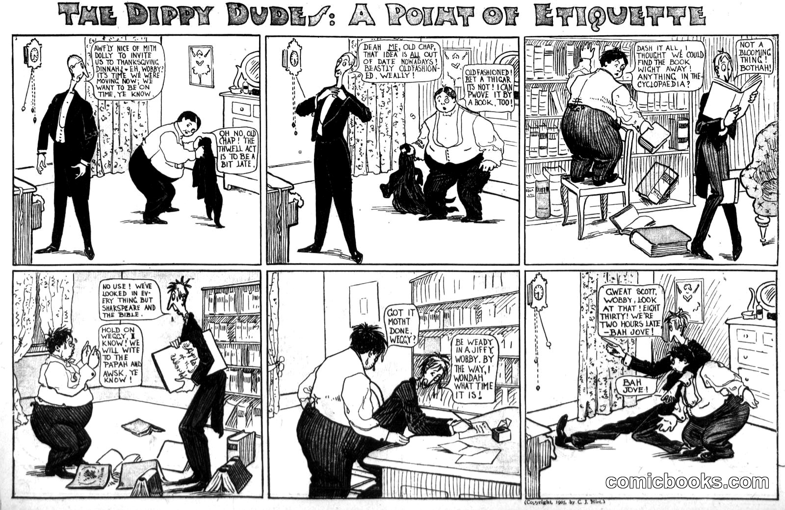The Dippy Dude's: A Point of Etiquette