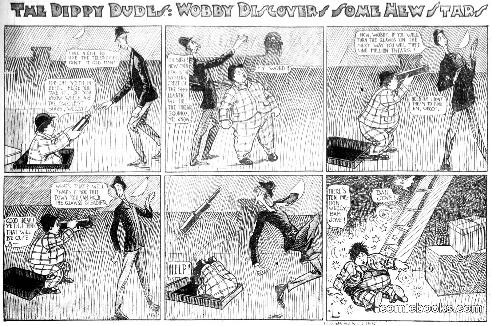 The Dippy Dudes: Wobby Discovers Some New Stars