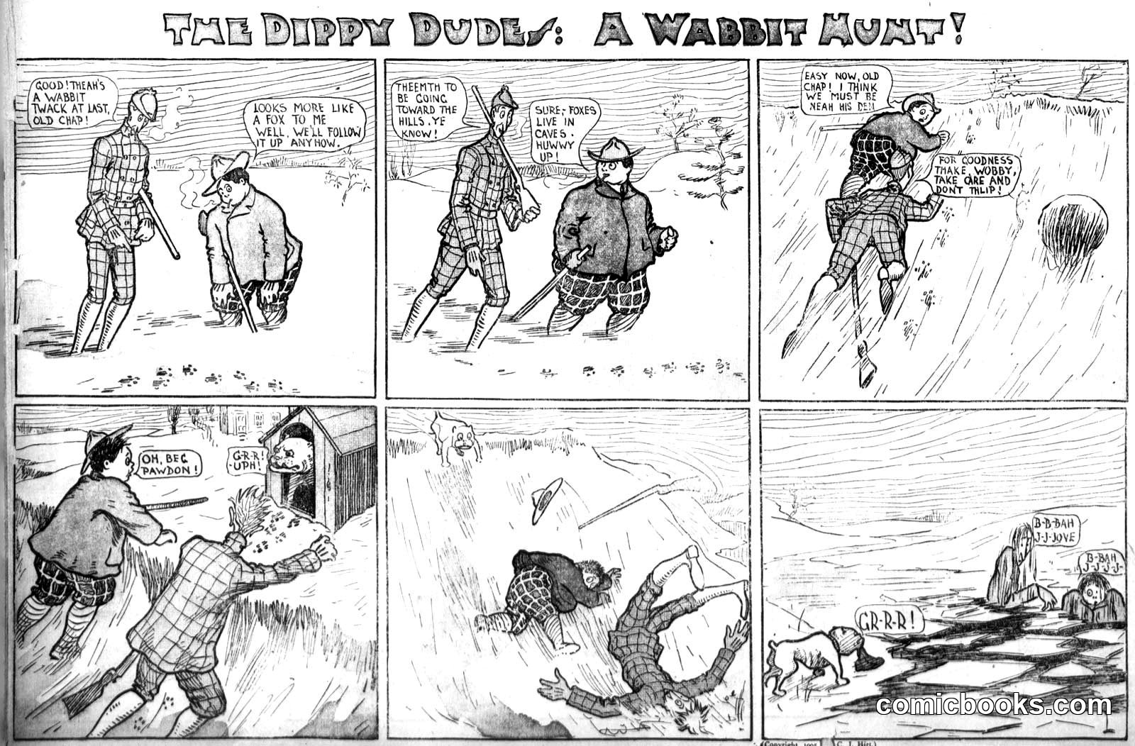The Dippy Dudes: A Wabbit Hunt