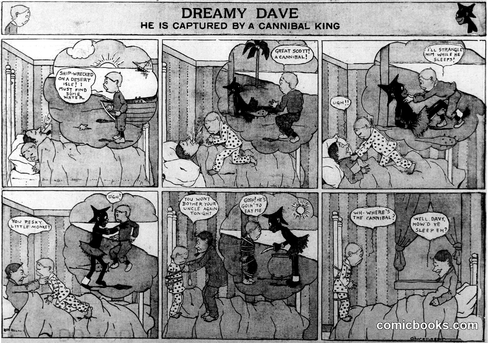 Dreamy Dave: He Is Captured by a Cannibal King