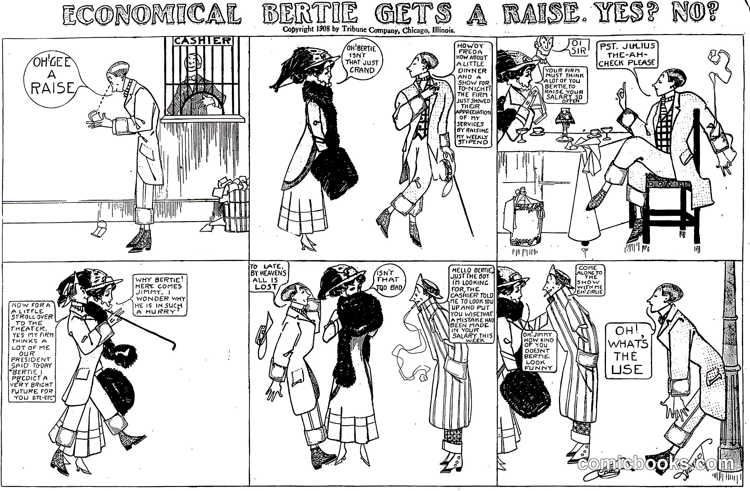 Economical Bertie Gets a Raise. Yes? No?