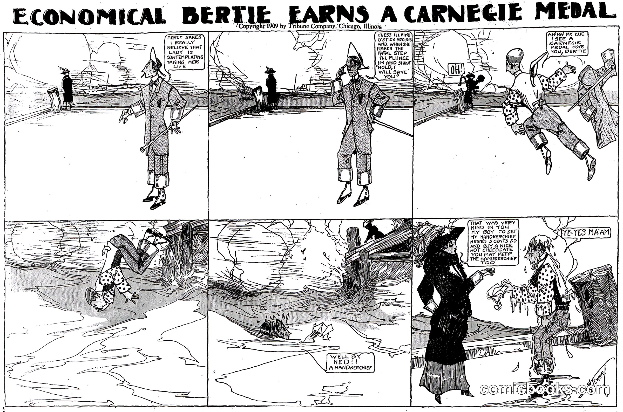 Economical Bertie Earns a Carnegie Medal