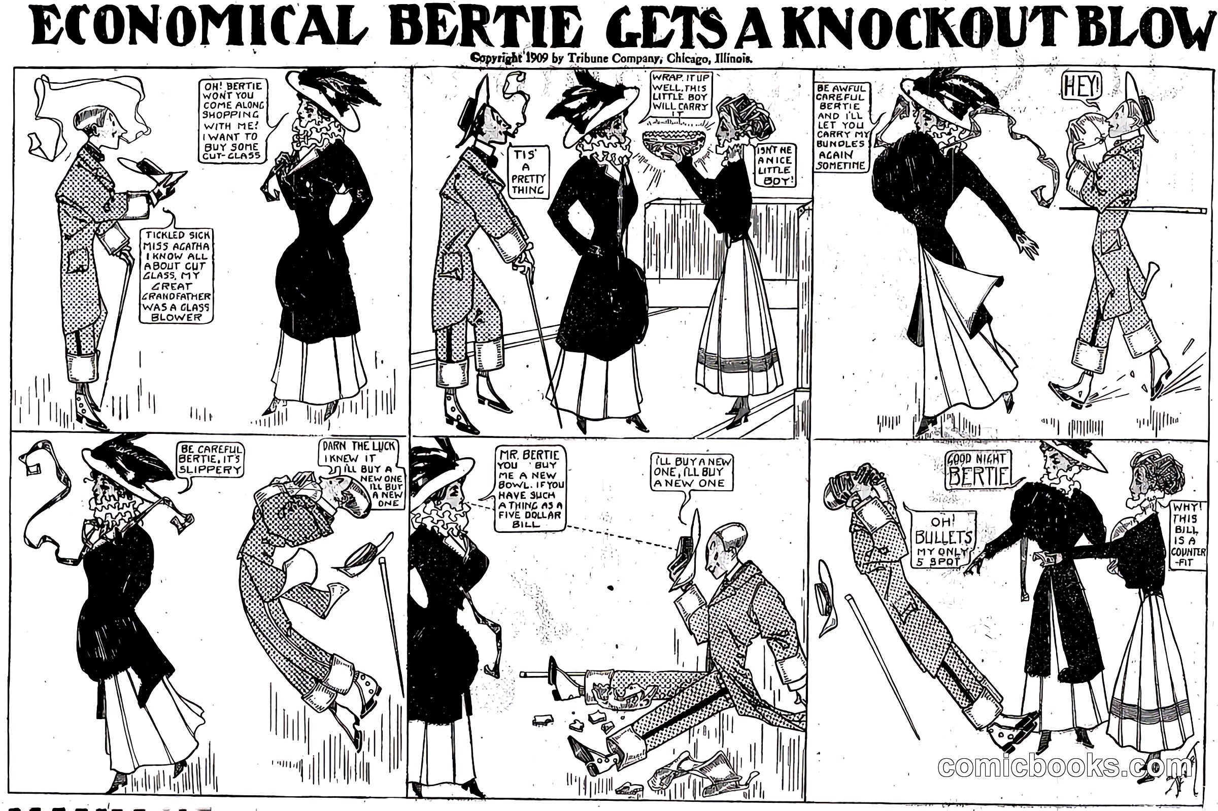 Economical Bertie Gets a Knockout Blow