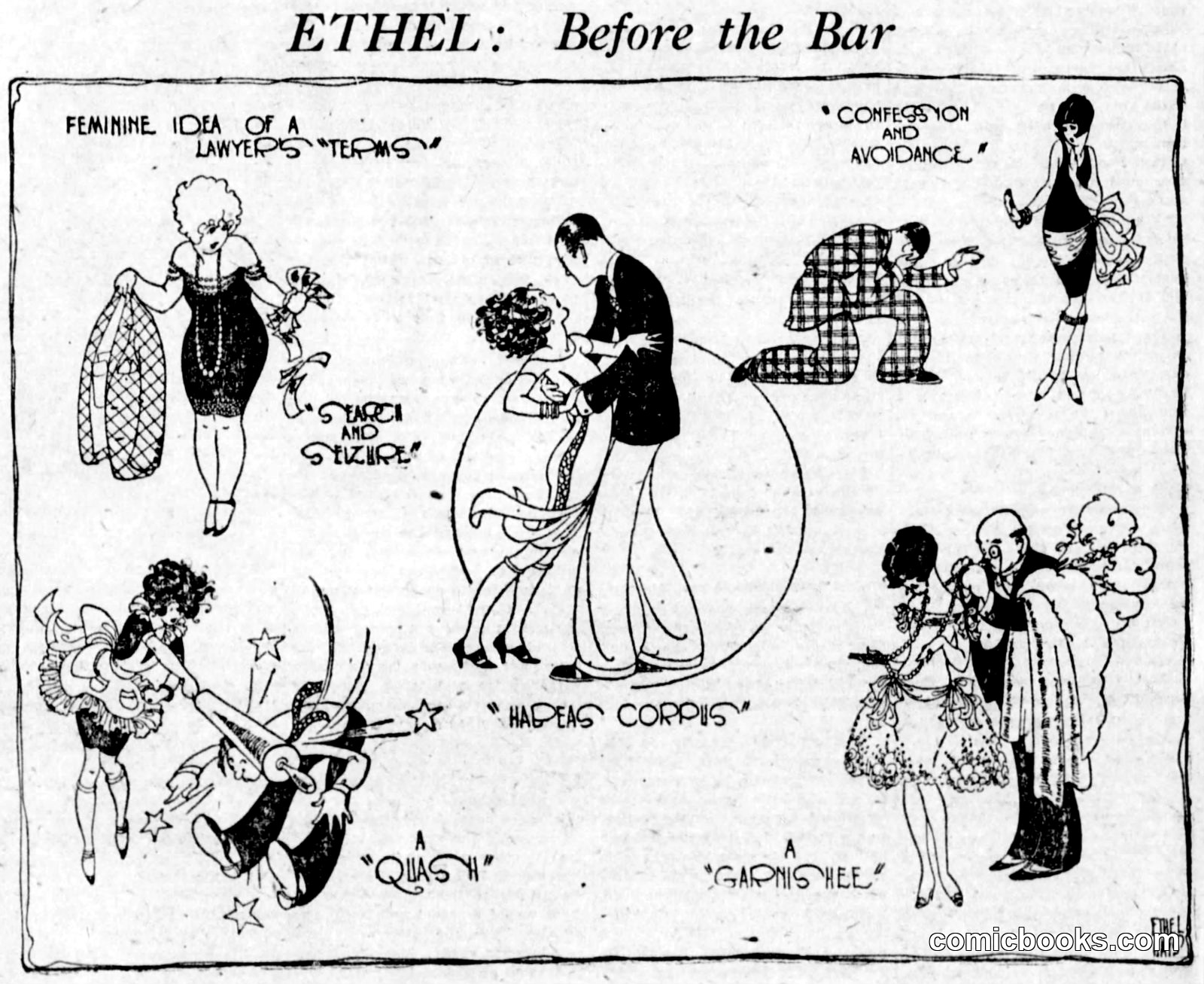 Ethel: Before the Bar