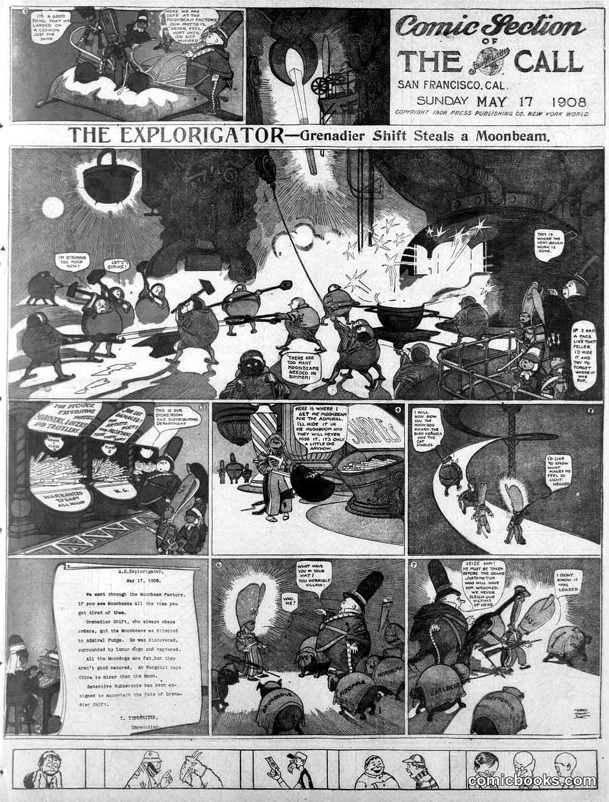 The Explorigator: Grenadier Shift Steals a Moonbeam