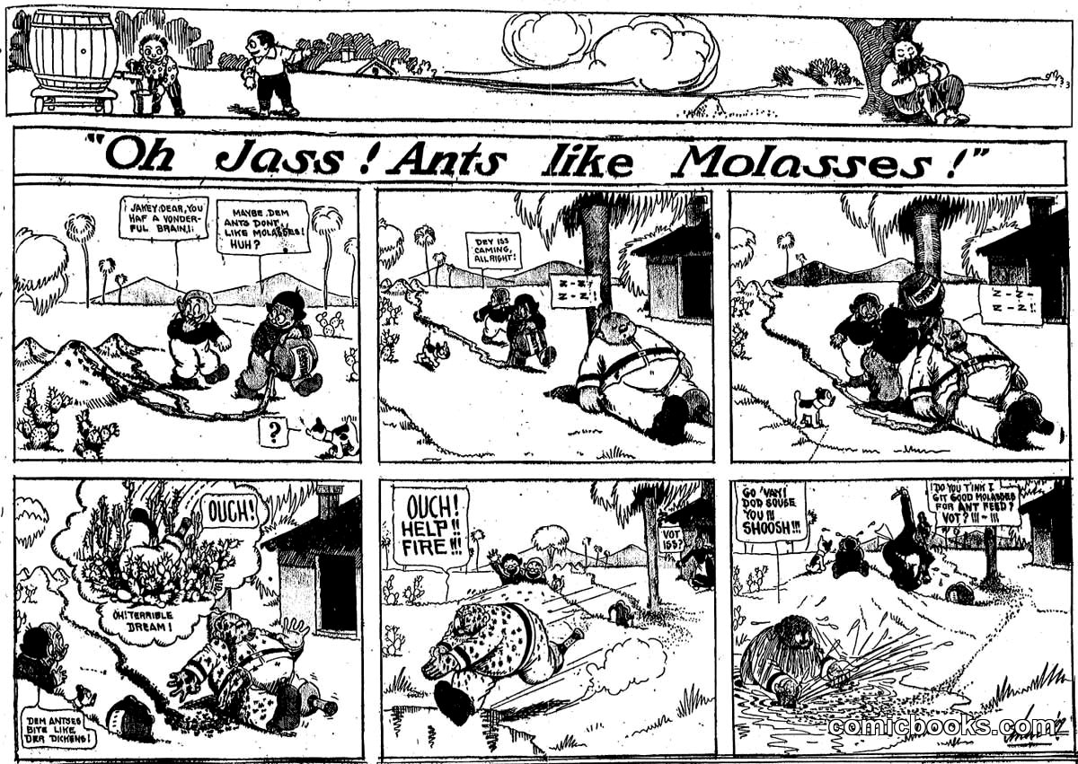 Oh Jass! Ants Like Molasses!
