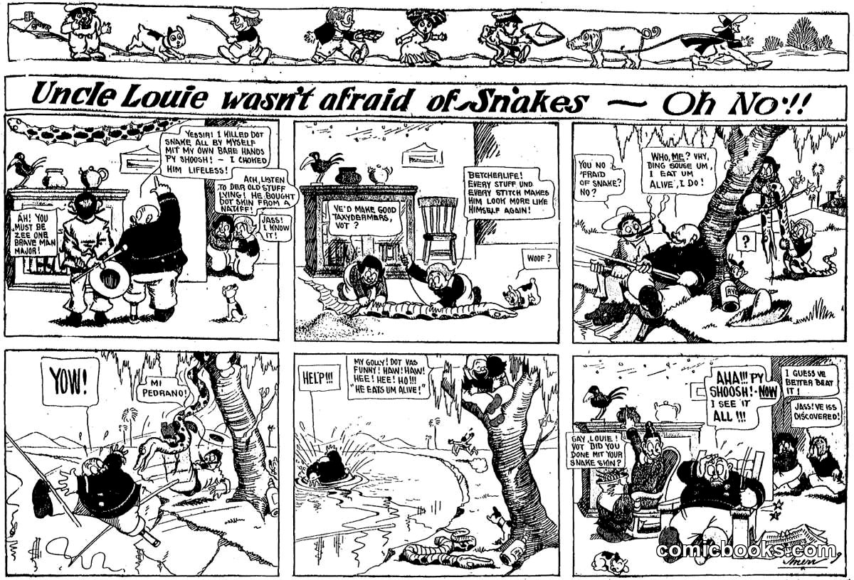 Uncle Louie Wasn't Afraid of Snakes—Oh No!!!