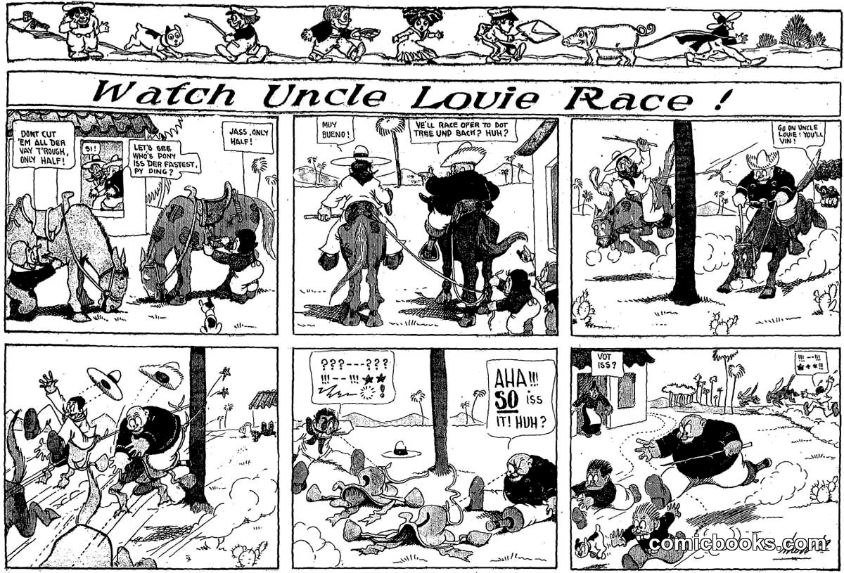 Watch Uncle Louie Race!