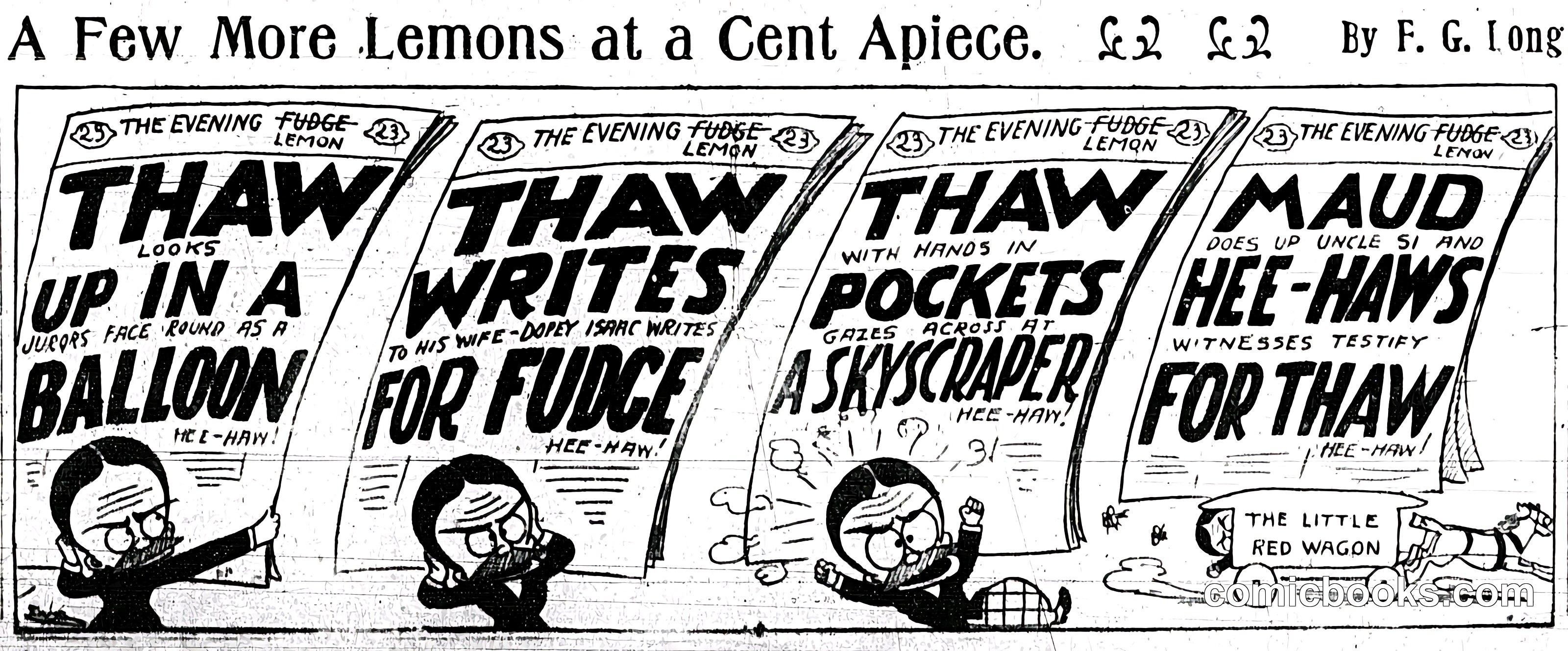 A Few More Lemons at a Cent Apiece