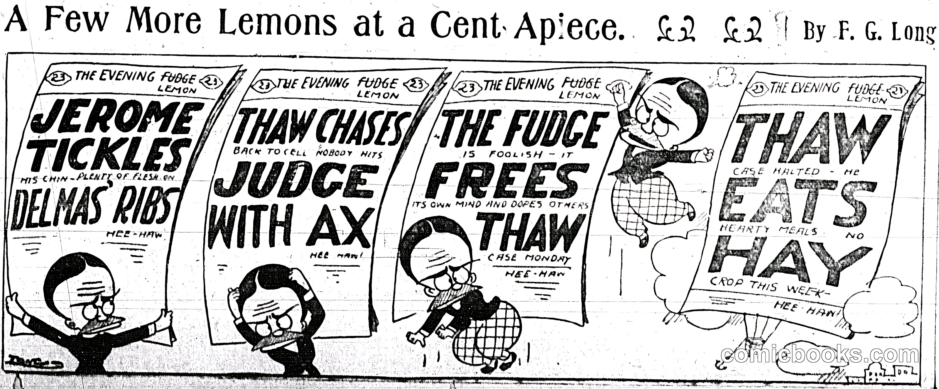 A Few More Lemons at a Cent Apiece