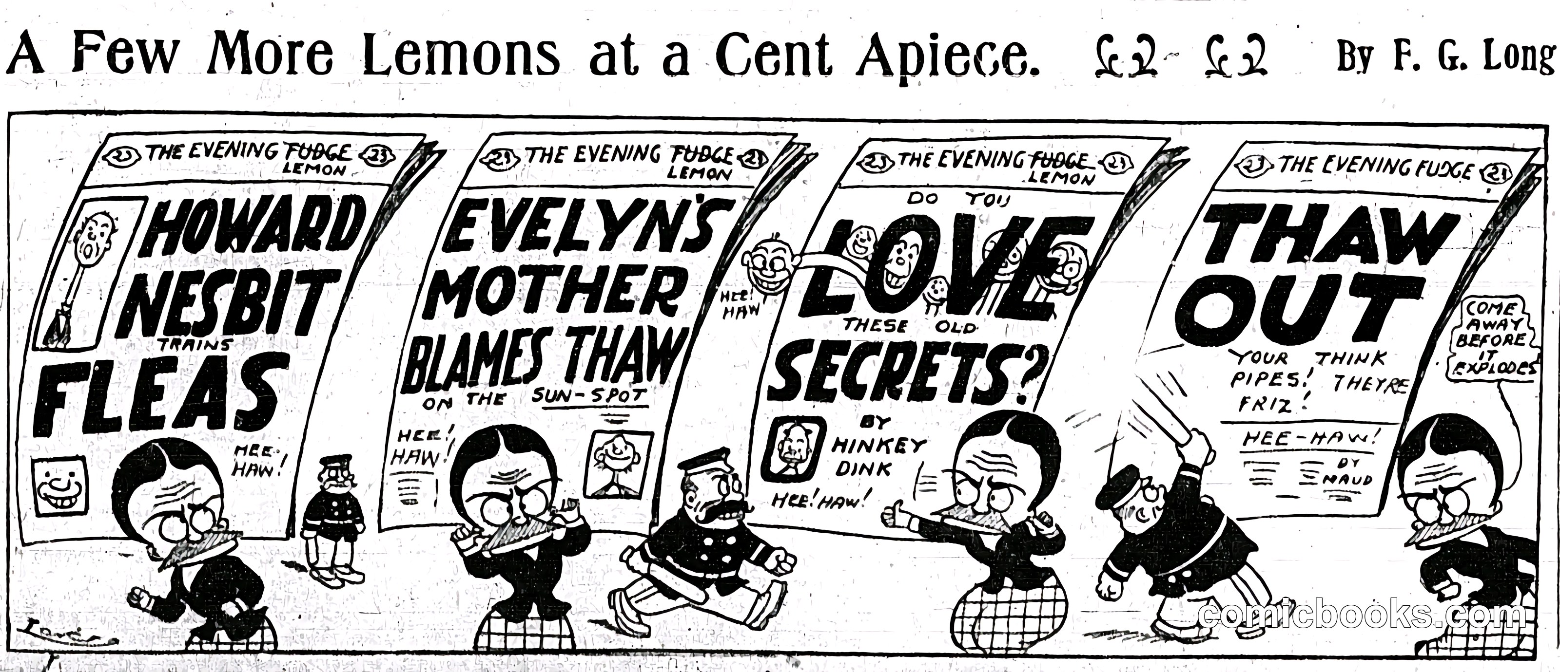 A Few More Lemons at a Cent Apiece