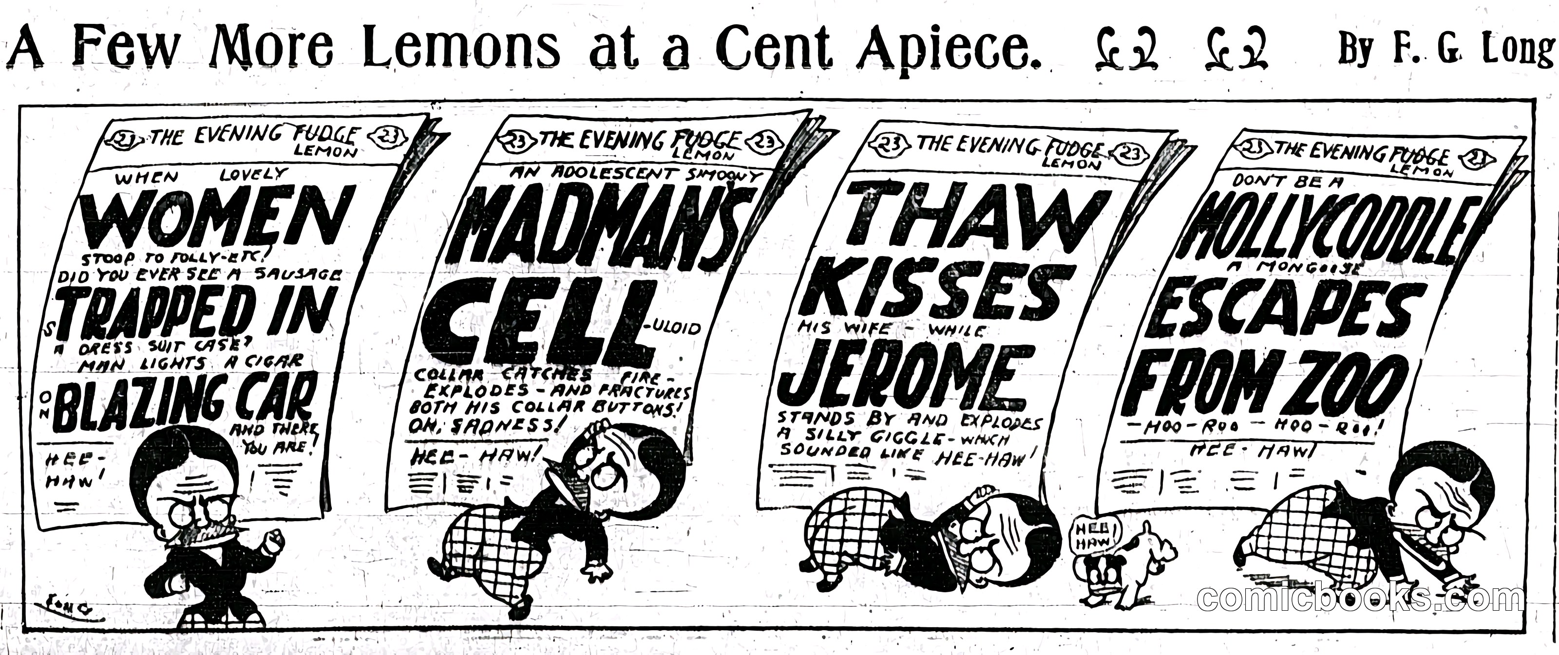 A Few More Lemons at a Cent Apiece