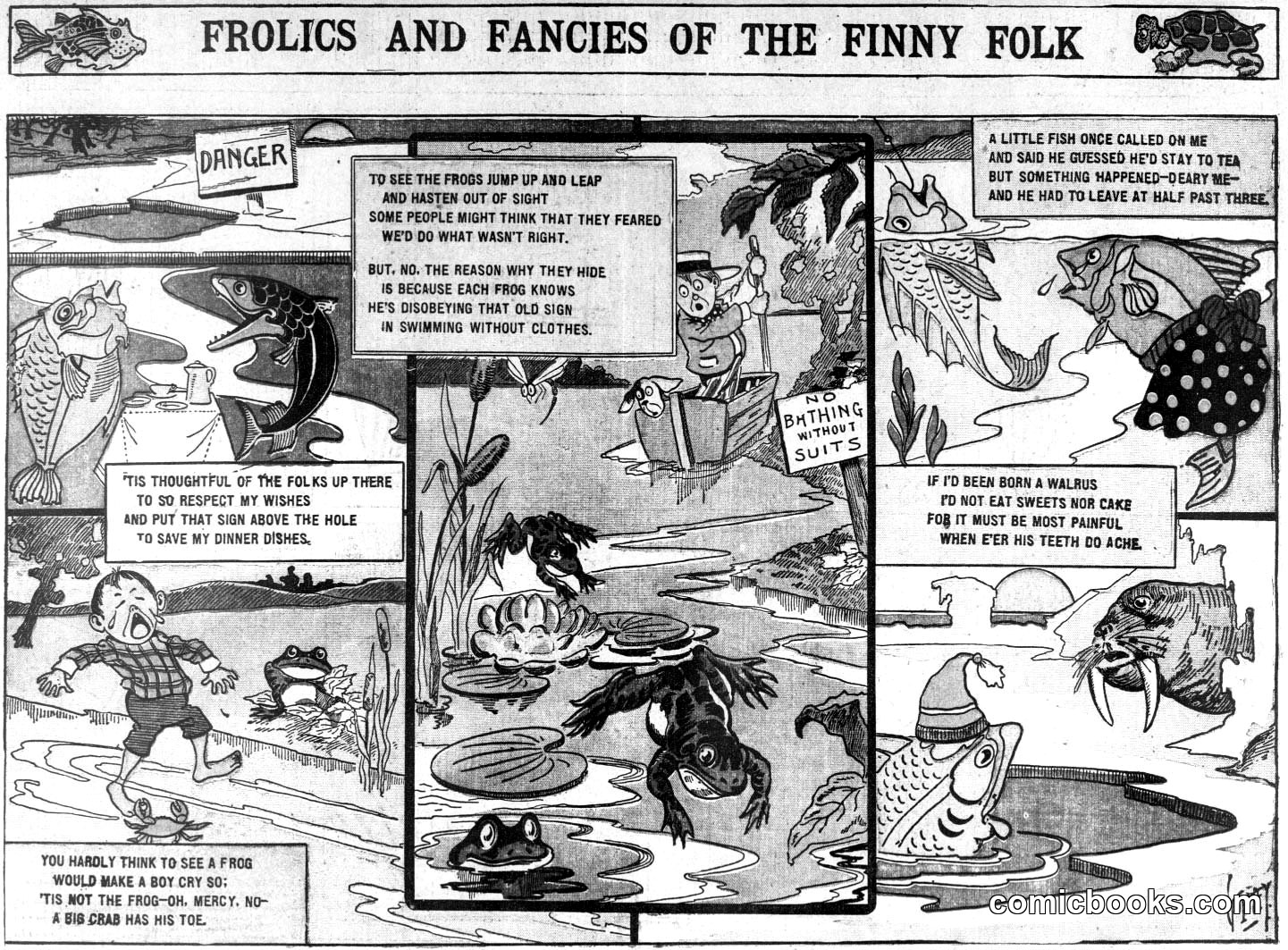 Frolics and Fancies of the Finny Folk