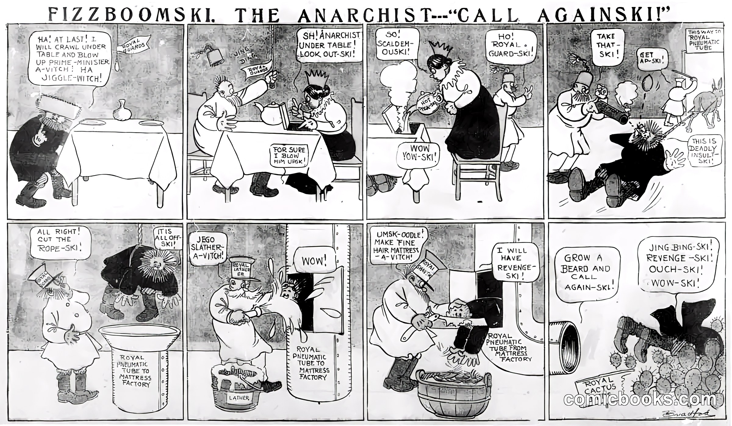 Fizzboomski the Anarchist—'Call Againski!'